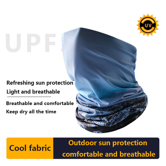 Blackpongo Cycling half mask motorcycle riding mask neck cover cooling mountaineering running hiking cool breathable dustproof sunscreen headscarf