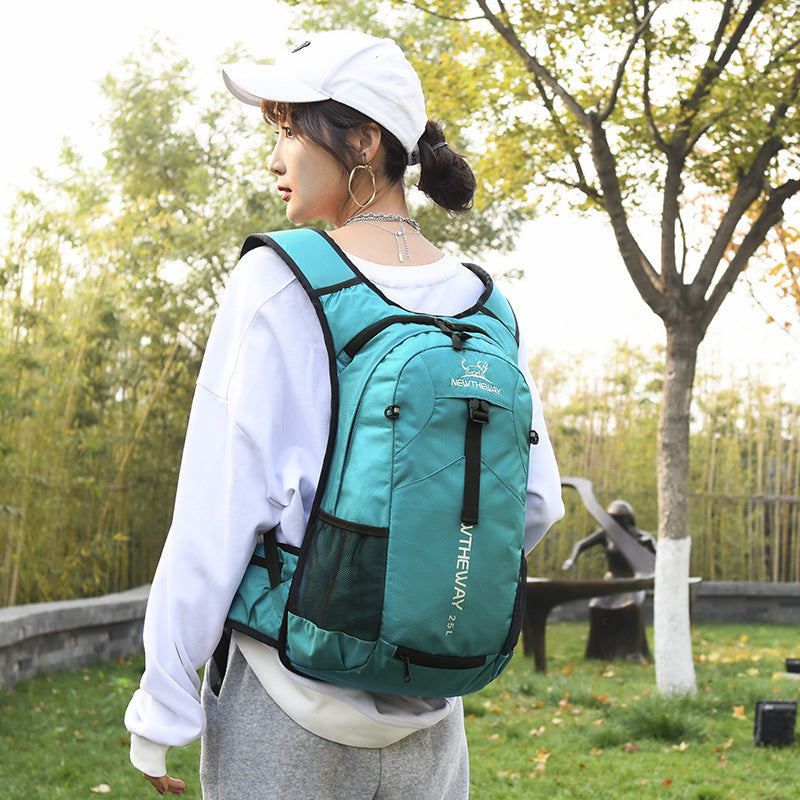 Blackpongo Cycling Bag Outdoor Men And Women Lightweight Splash-proof Hiking Bicycle Backpack
