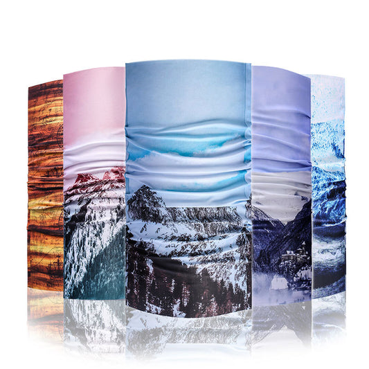 Blackpongo Cycling half mask motorcycle riding mask neck cover cooling mountaineering running hiking cool breathable dustproof sunscreen headscarf