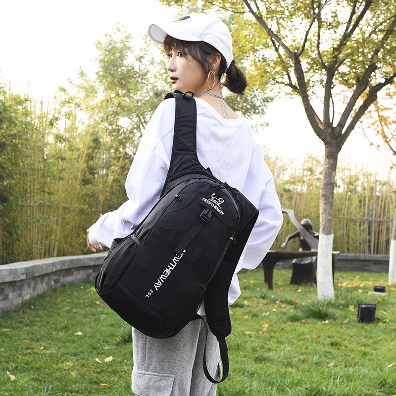 Blackpongo Cycling Bag Outdoor Men And Women Lightweight Splash-proof Hiking Bicycle Backpack