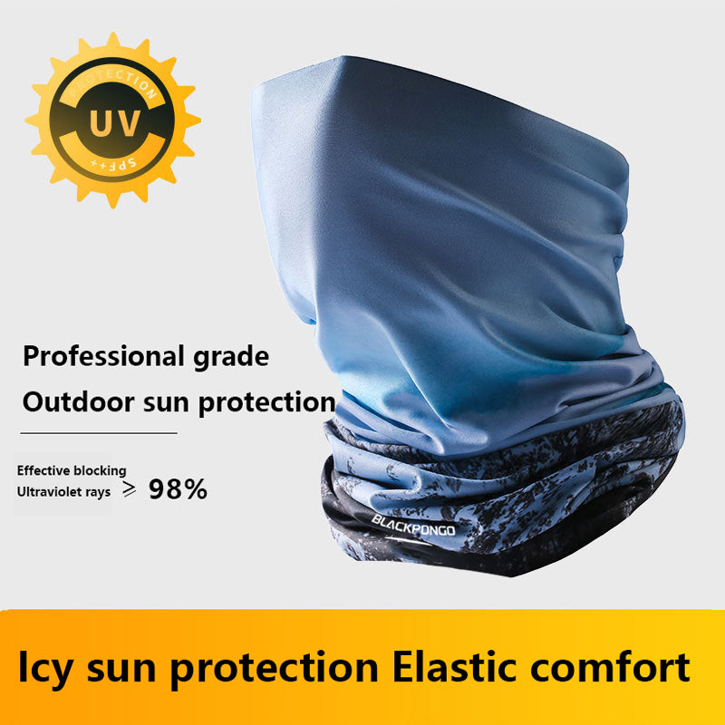 Blackpongo Cycling half mask motorcycle riding mask neck cover cooling mountaineering running hiking cool breathable dustproof sunscreen headscarf