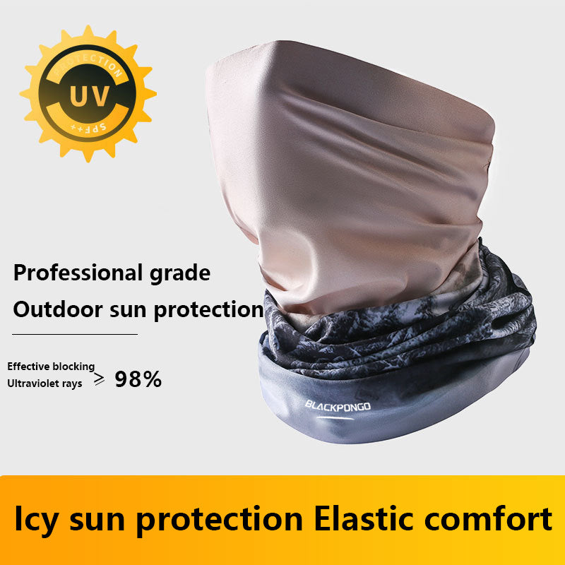 Blackpongo Cycling half mask motorcycle riding mask neck cover cooling mountaineering running hiking cool breathable dustproof sunscreen headscarf