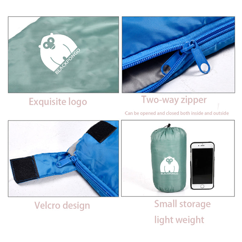 BlackPongo Ultralight Portable H150 Cotton Outdoor Camping Sleeping Bag