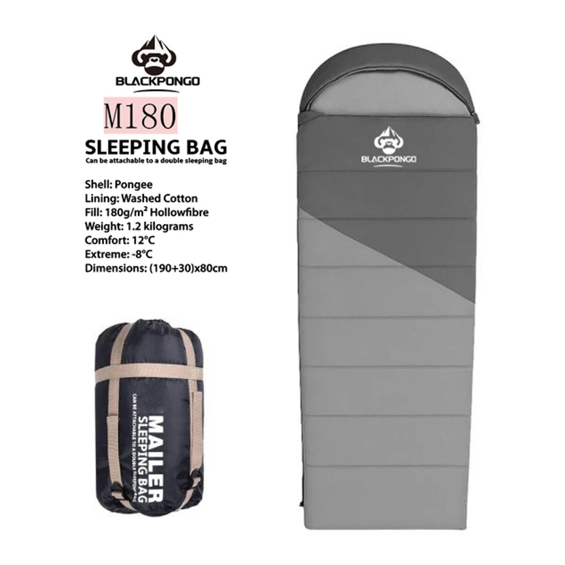 BLACKPONGO guide to choosing a camping sleeping bag and sleep system