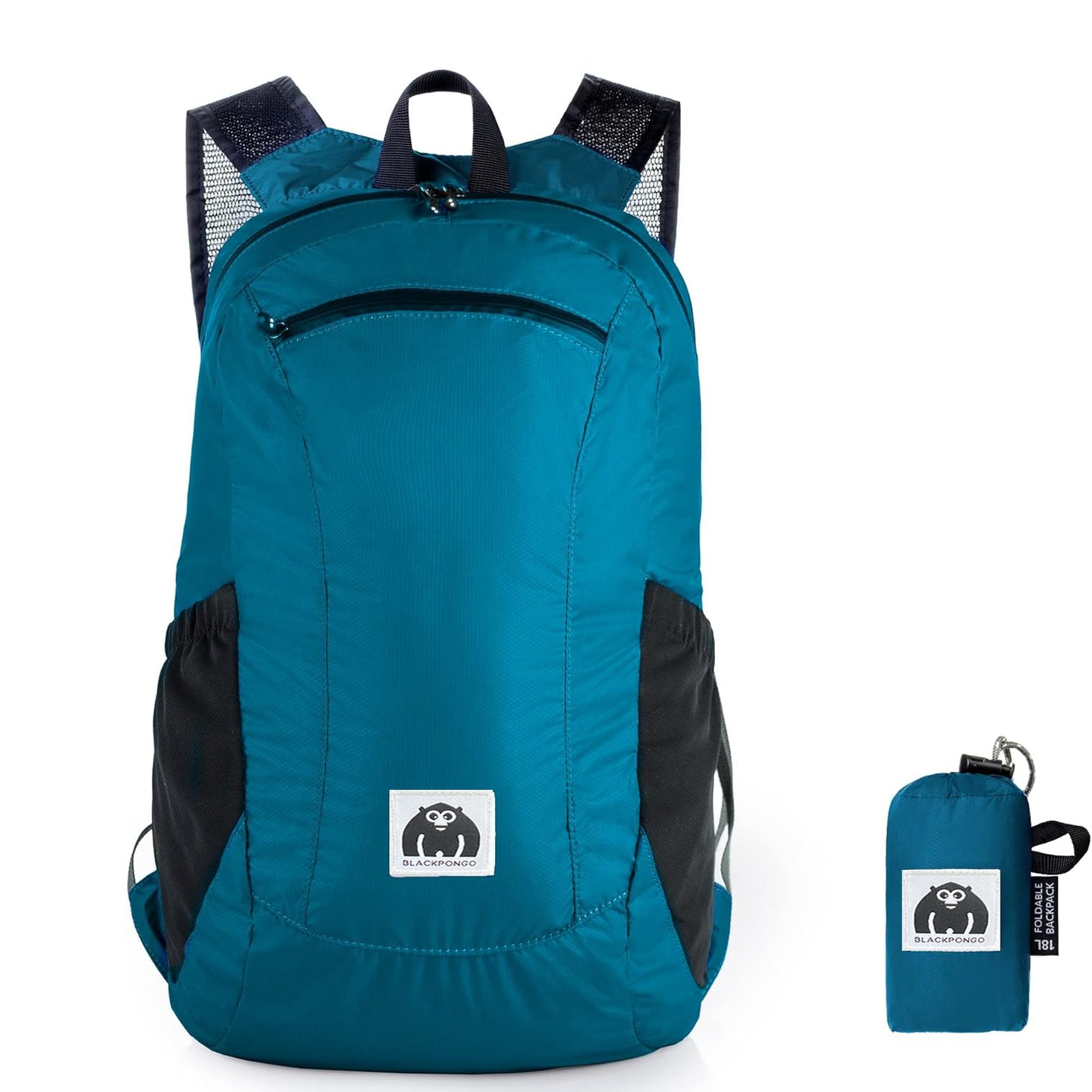 Blackpongo Folding Backpack Lightweight Mountaineering Bag Men's Portable Waterproof Outdoor Hiking Backpack Lightweight Bag