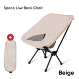 BLACKPONGO GlowNest Folding Moon Camping Chair - main product view