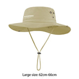 BLACKPONGO SunDrift UPF50+ Wide-Brim Fisherman Hat - main product view