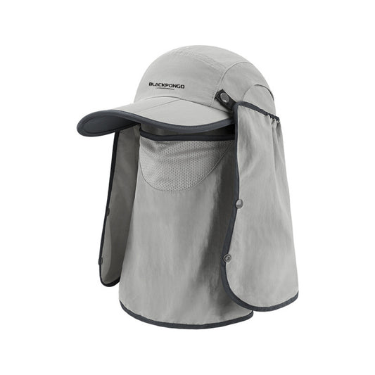 BLACKPONGO SunVeil UPF50+ Cap with Detachable Face Cover - main product view