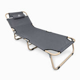 BLACKPONGO TerraField 3-Fold Camping Cot Chair with Pad - main product view