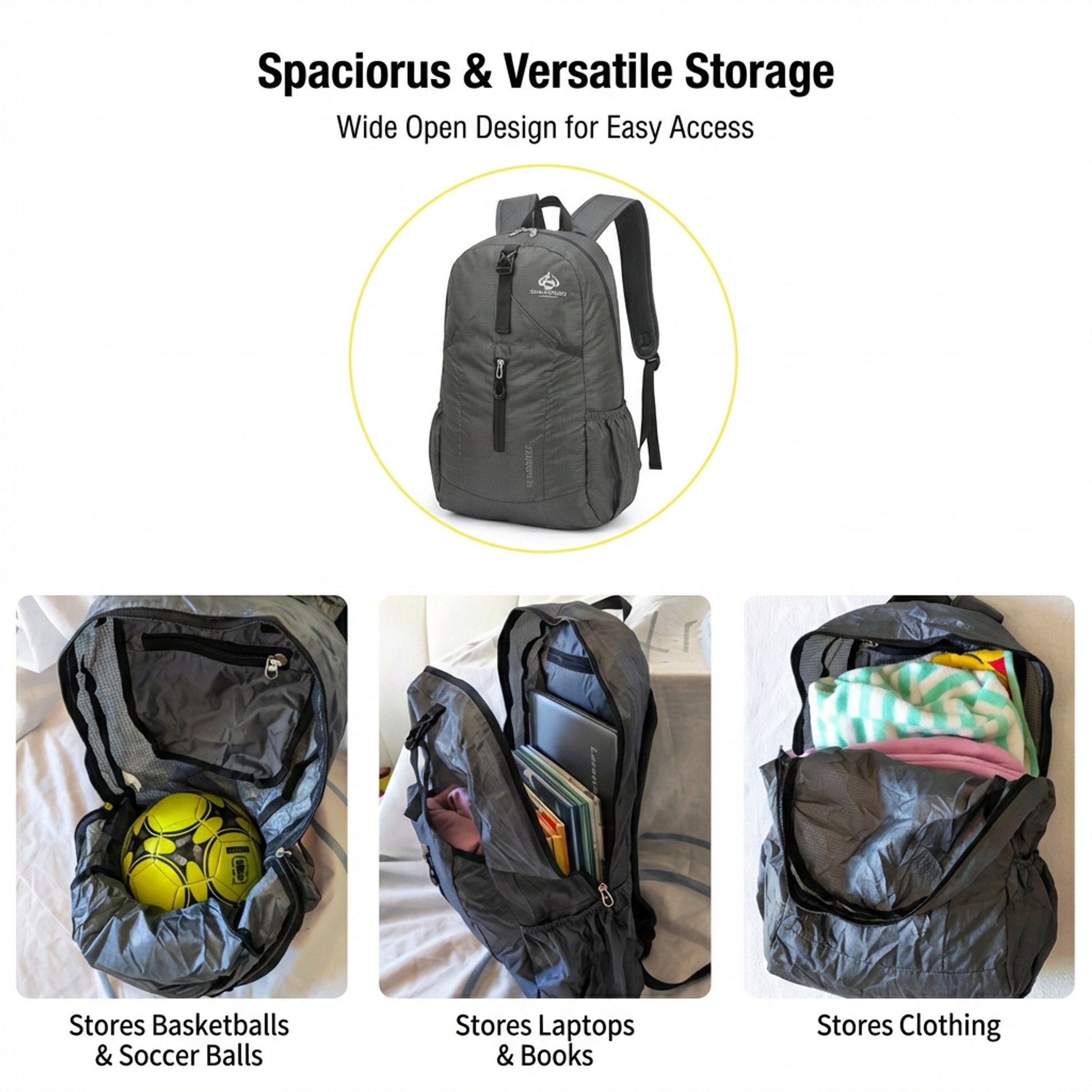 BLACKPONGO VaneCore Dragonfly 27L Packable Backpack - main product view