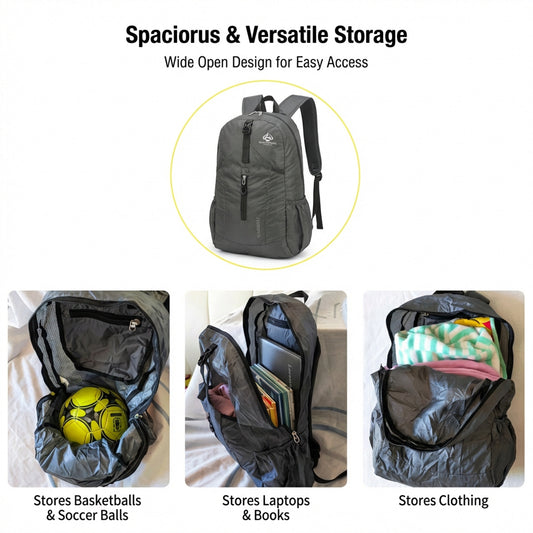 BLACKPONGO VaneCore Dragonfly 27L Packable Backpack - main product view