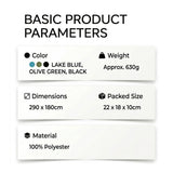 BLACKPONGO WanderBreeze 210T Packable Camping Hammock - main product view