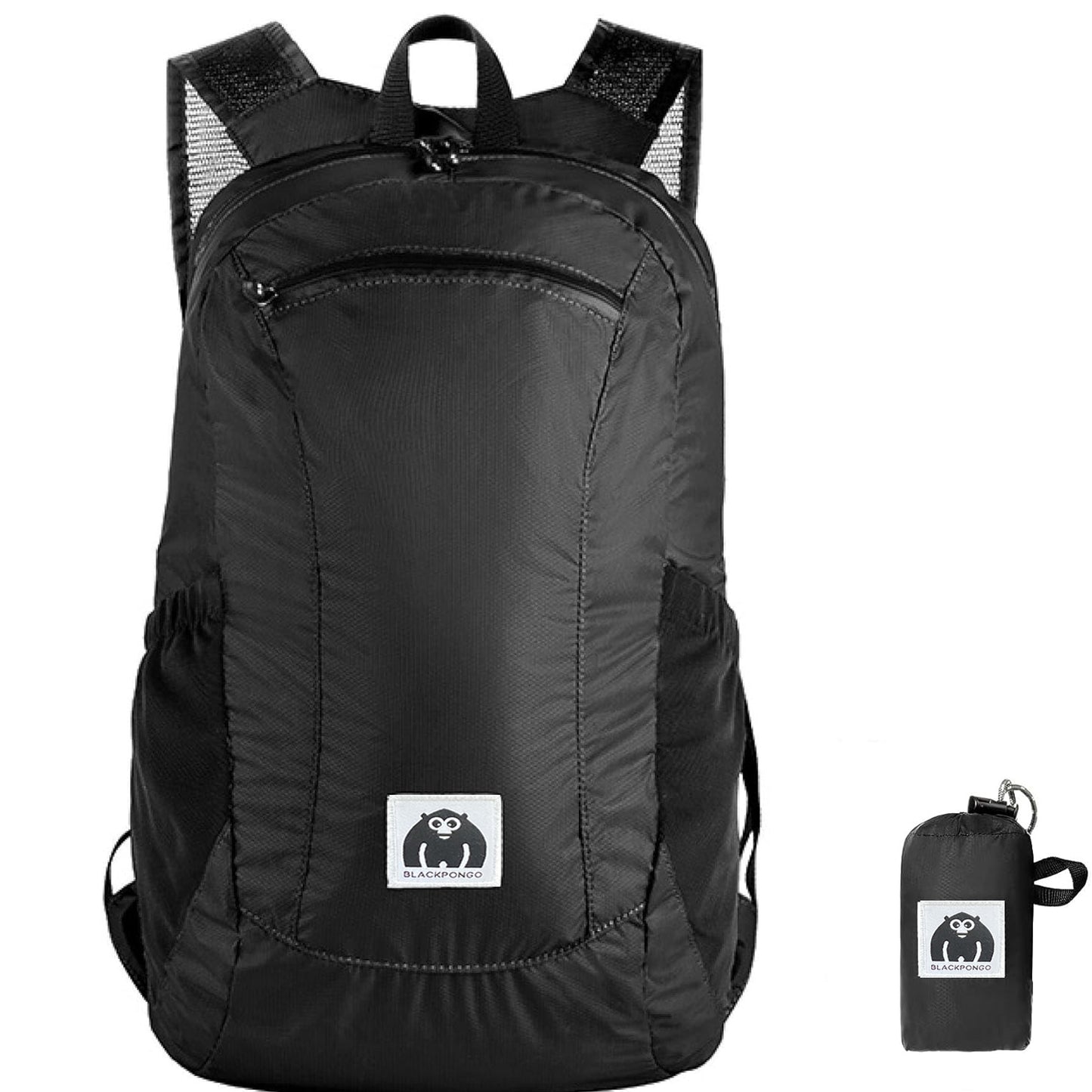 Blackpongo Folding Backpack Lightweight Mountaineering Bag Men's Portable Waterproof Outdoor Hiking Backpack Lightweight Bag