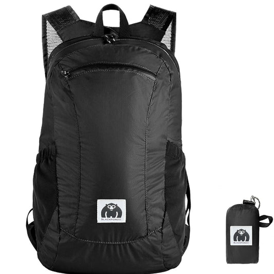 Blackpongo Folding Backpack Lightweight Mountaineering Bag Men's Portable Waterproof Outdoor Hiking Backpack Lightweight Bag