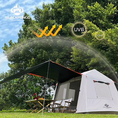 Blackpongo Outdoor Tent Camping 3-4 People Fully Automatic Speed Open Camping Tent