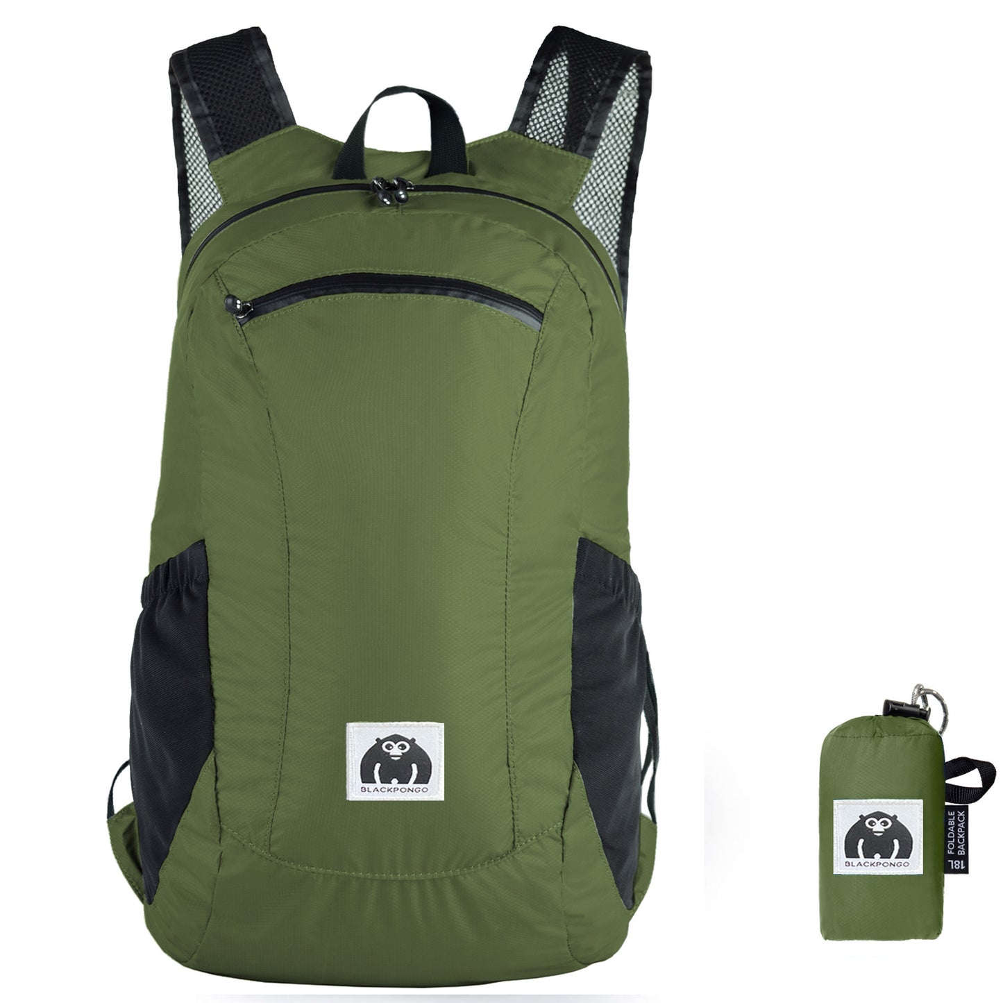 BLACKPONGO Cloudwing 18L Packable Waterproof Backpack - variant and angle view