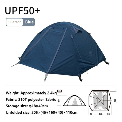 BLACKPONGO Mercury Ultralight Backpacking Tent - variant and angle view