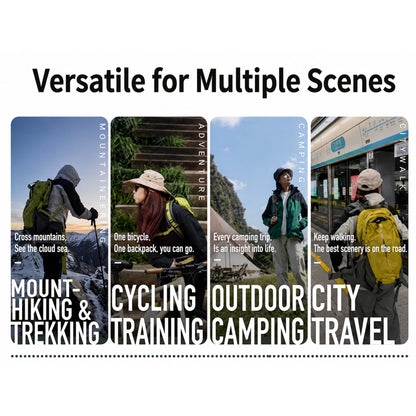 BLACKPONGO PeakCore 38L Hiking Backpack - variant and angle view