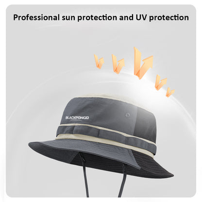 Blackpongo Sun protection UPF50+ fisherman hat cool breathable outdoor hiking fishing fashion sun hat head circumference 58-60cm
