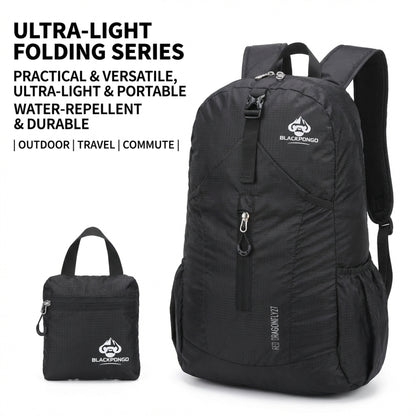 BLACKPONGO VaneCore Dragonfly 27L Packable Backpack - variant and angle view