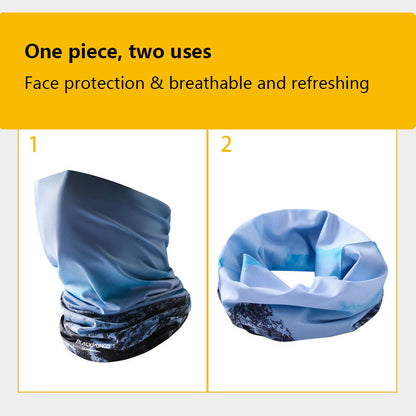 Blackpongo Cycling half mask motorcycle riding mask neck cover cooling mountaineering running hiking cool breathable dustproof sunscreen headscarf