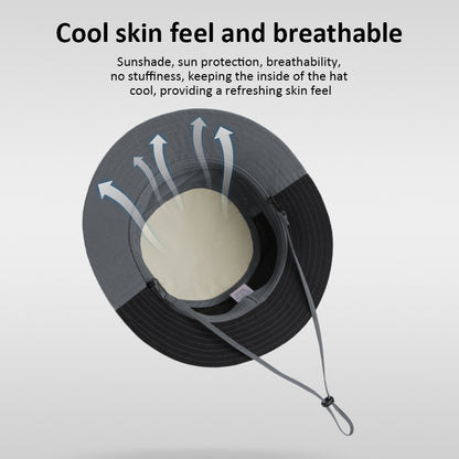 Blackpongo Sun protection UPF50+ fisherman hat cool breathable outdoor hiking fishing fashion sun hat head circumference 58-60cm