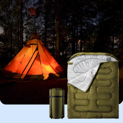 BLACKPONGO DualHaven Two-Person Camping Sleeping Bag - feature detail