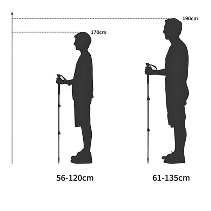 BLACKPONGO PeakProp ST01 Telescopic Trekking Pole - feature detail