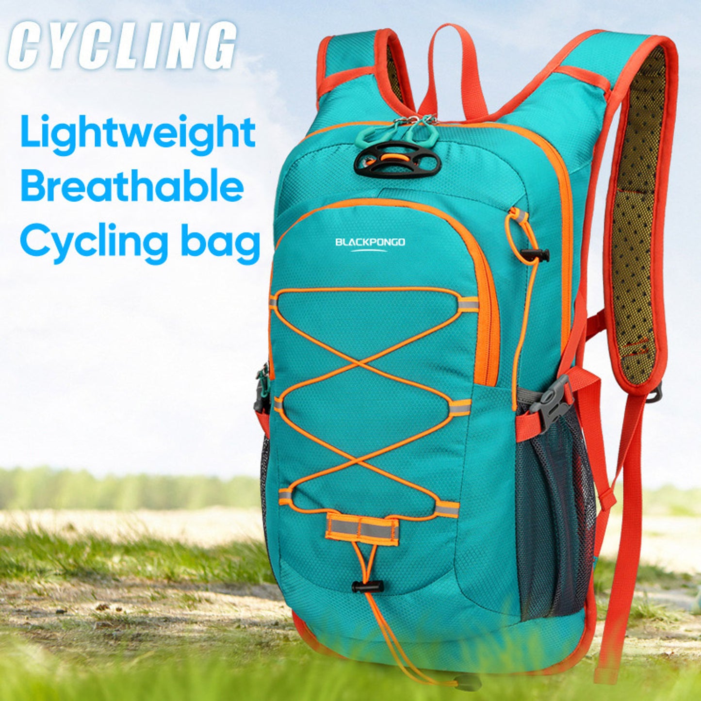 BLACKPONGO TrailFlow 20L Cycling and Hiking Backpack - feature detail
