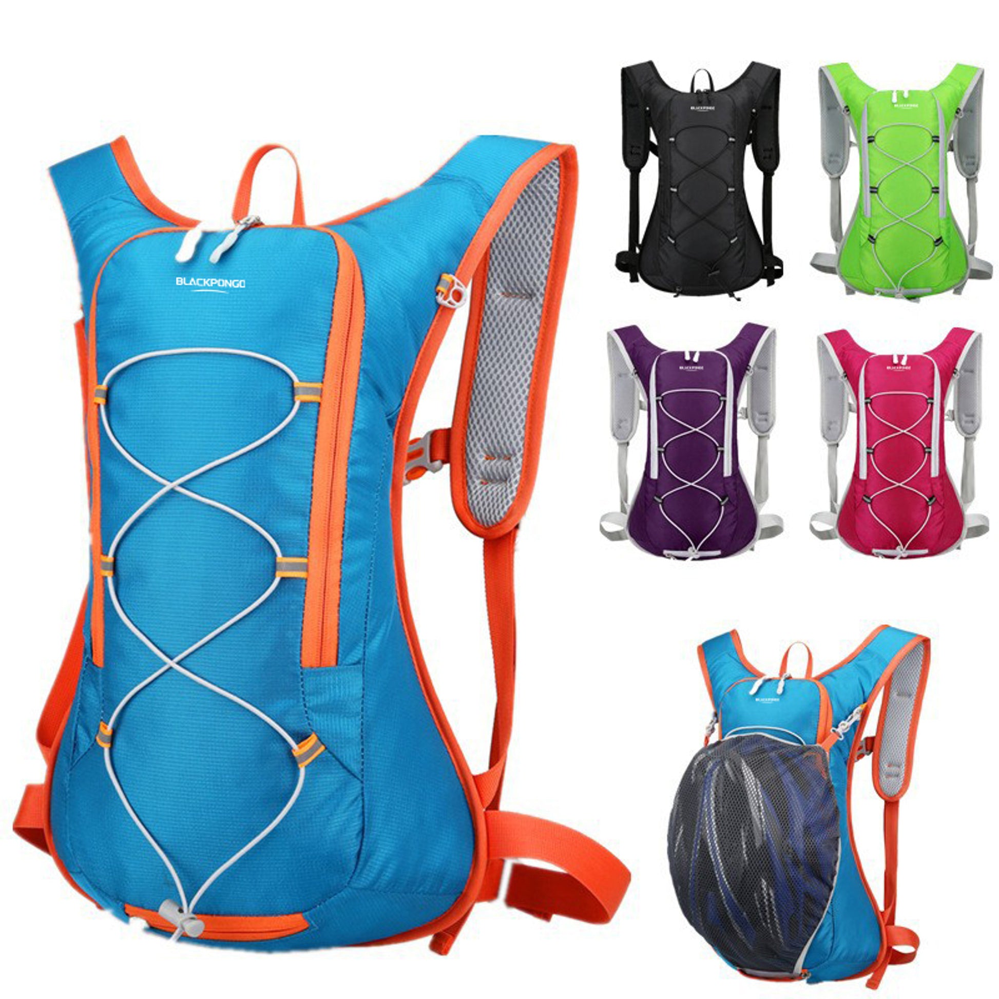 BLACKPONGO TrailRush Hydration Cycling Backpack - feature detail