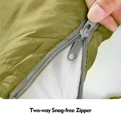 BLACKPONGO DualHaven Two-Person Camping Sleeping Bag - feature detail