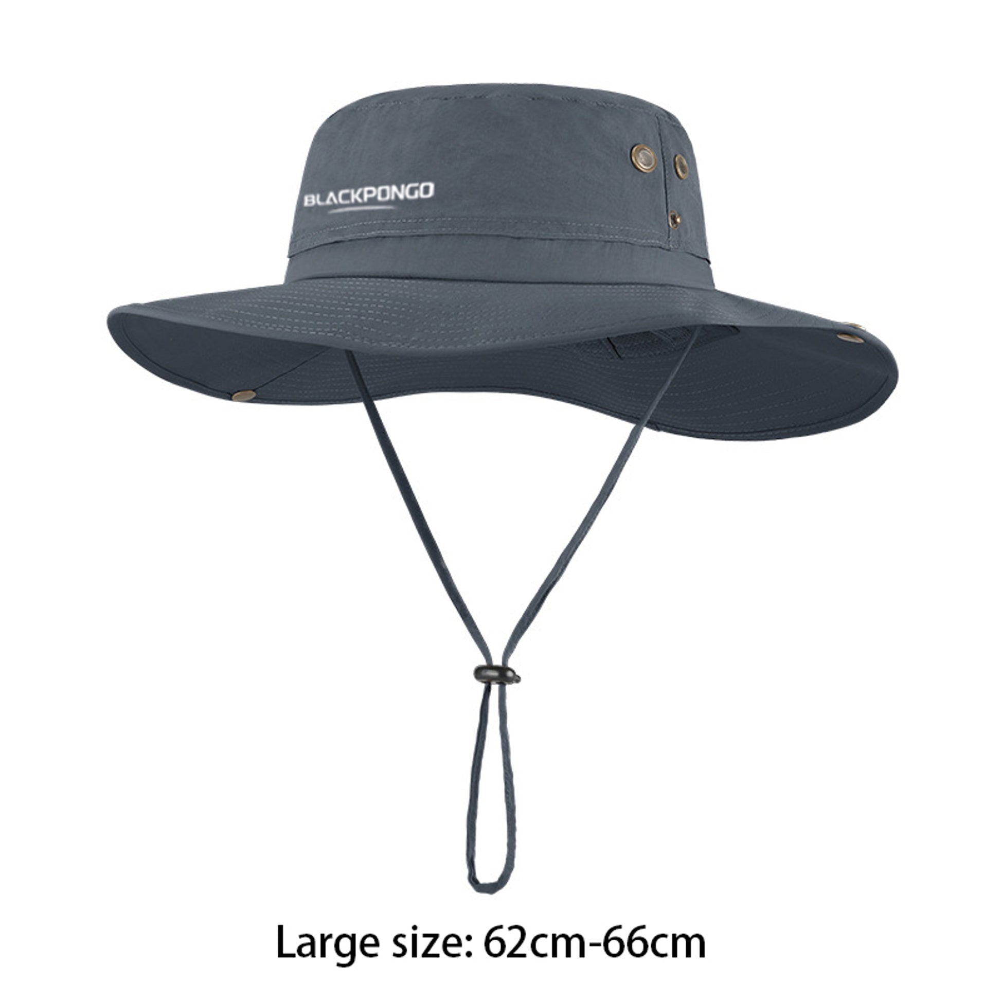 BLACKPONGO SunDrift UPF50+ Wide-Brim Fisherman Hat - feature detail