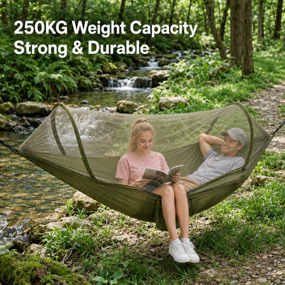 BLACKPONGO WanderNest 2-Person Hammock with Mosquito Net - feature detail