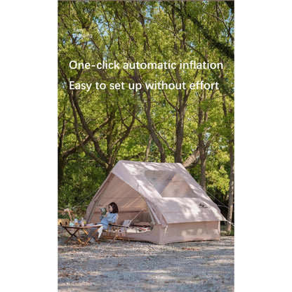 BLACKPONGO StarVault 6.3m² Inflatable Cabin Tent - feature detail