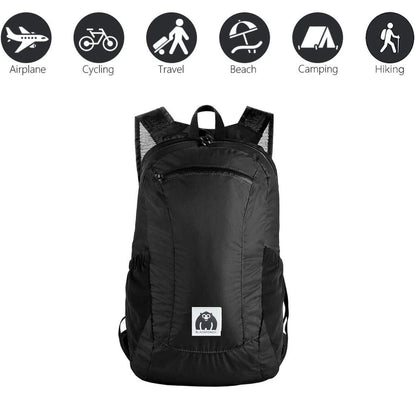 BLACKPONGO Cloudwing 18L Packable Waterproof Backpack - feature detail