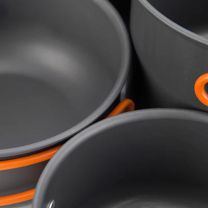 BLACKPONGO WispCook 4-Piece Camping Cookware Set with 1.1L Kettle - feature detail