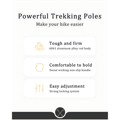 BLACKPONGO PeakProp ST01 Telescopic Trekking Pole - outdoor use detail