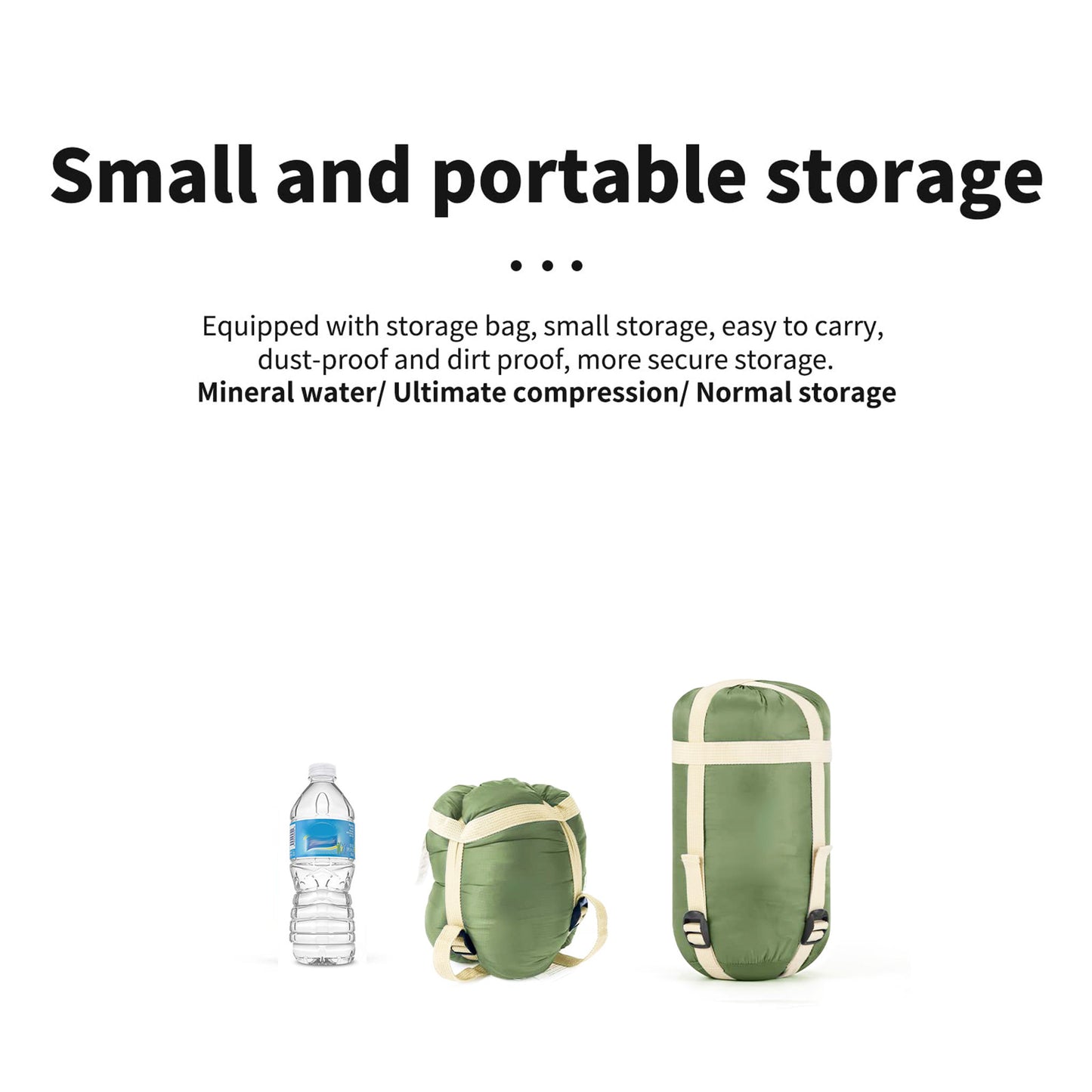 BLACKPONGO ZipNest LW200 Ultralight Envelope Sleeping Bag - outdoor use detail
