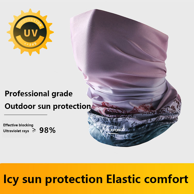 Blackpongo Cycling half mask motorcycle riding mask neck cover cooling mountaineering running hiking cool breathable dustproof sunscreen headscarf