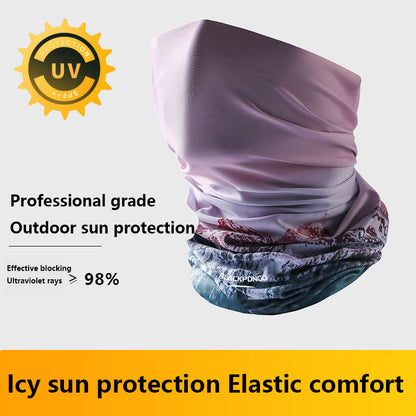 Blackpongo Cycling half mask motorcycle riding mask neck cover cooling mountaineering running hiking cool breathable dustproof sunscreen headscarf