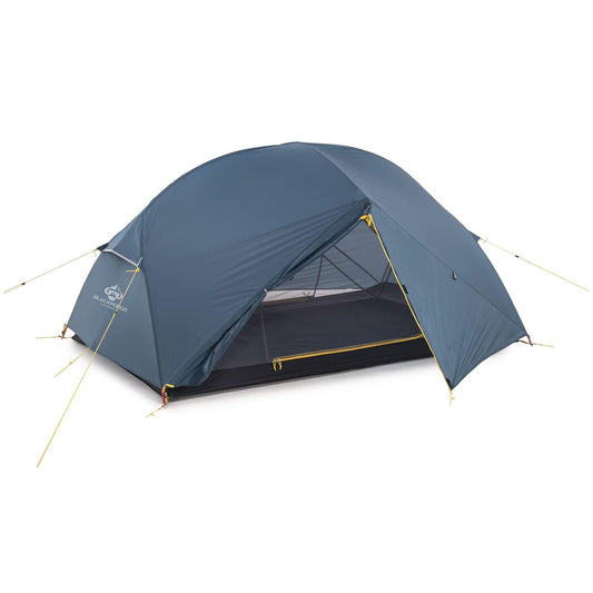 Blackpongo Neptune 2 Person Camping Tent 20D nylon 210T polyester Double Layer Breathable Waterproof windproof professional ultralight Tent with ground mat