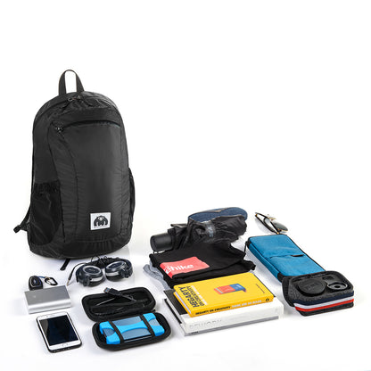 Blackpongo Folding Backpack Lightweight Mountaineering Bag Men's Portable Waterproof Outdoor Hiking Backpack Lightweight Bag