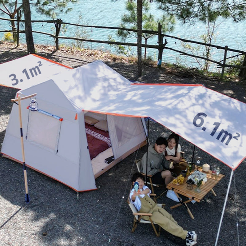 Blackpongo Outdoor Tent Camping 3-4 People Fully Automatic Speed Open Camping Tent