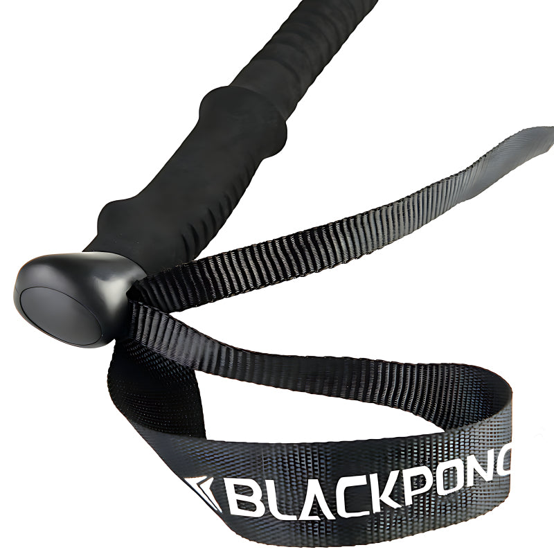 Blackpongo ST01 Trekking Pole 3-Section Telescopic Folding Pole Aluminum Alloy Hiking Climbing Outdoor Walking Stick 1 Stick