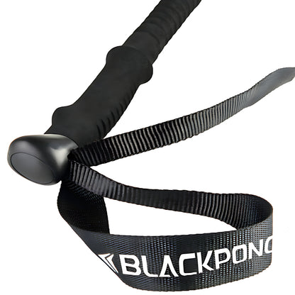 Blackpongo ST01 Trekking Pole 3-Section Telescopic Folding Pole Aluminum Alloy Hiking Climbing Outdoor Walking Stick 1 Stick
