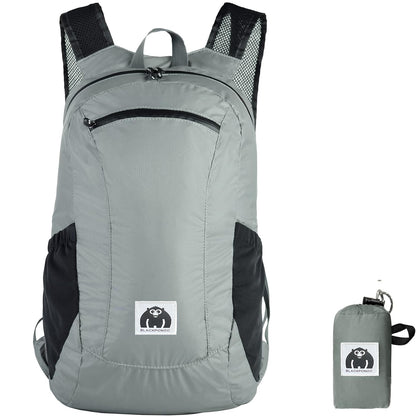 Blackpongo Folding Backpack Lightweight Mountaineering Bag Men's Portable Waterproof Outdoor Hiking Backpack Lightweight Bag
