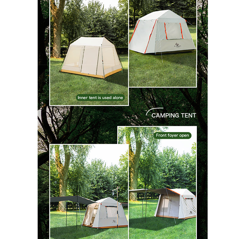 Blackpongo Outdoor Tent Camping 3-4 People Fully Automatic Speed Open Camping Tent