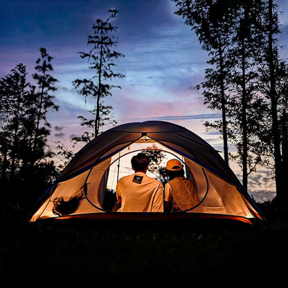Backpacking Camping Tent 2 Person Lightweight 3 Season Waterproof Hiking Tent Easy Setup Double Layer for Hunting Outdoor Mountaineering Travel with Footprint